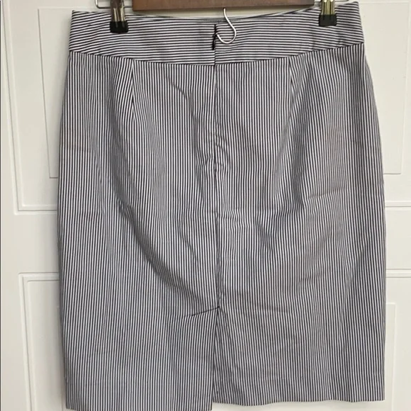 Banana Republic Railroad Stripe pencil Skirt 2 - Picture 3 of 6